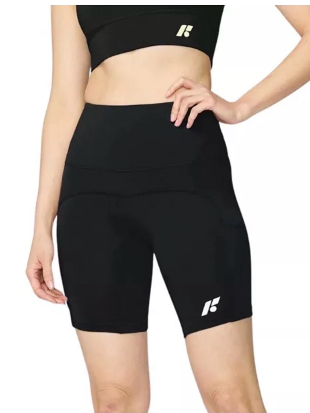 Women's Forme Black Active Pocket Shorts